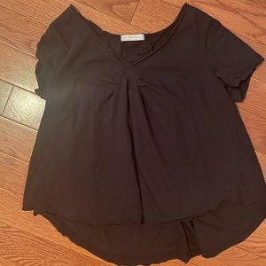 We The Free Black Flowy Top